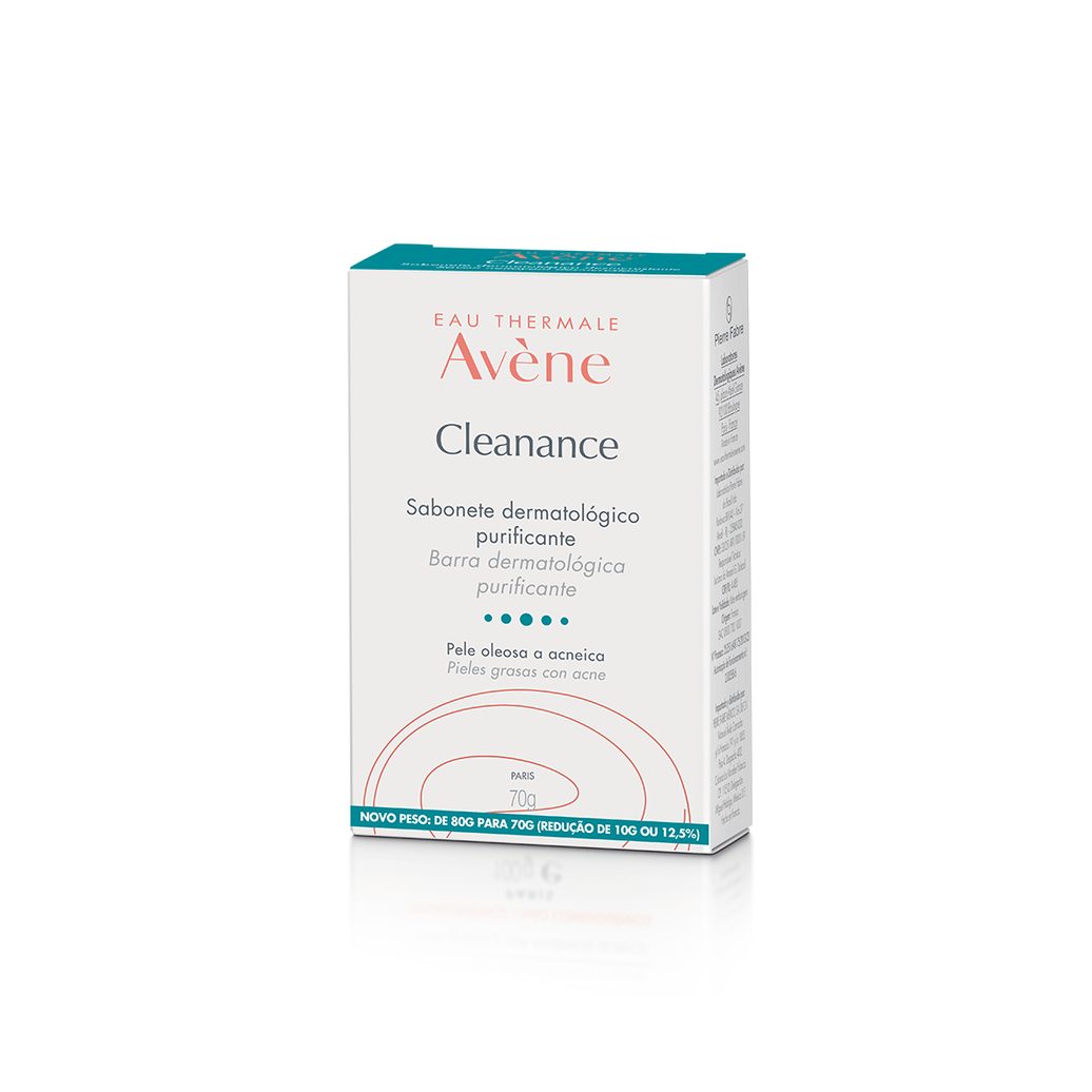 Sabonete em Barra Facial Avène Cleanance Antioleosidade 70g