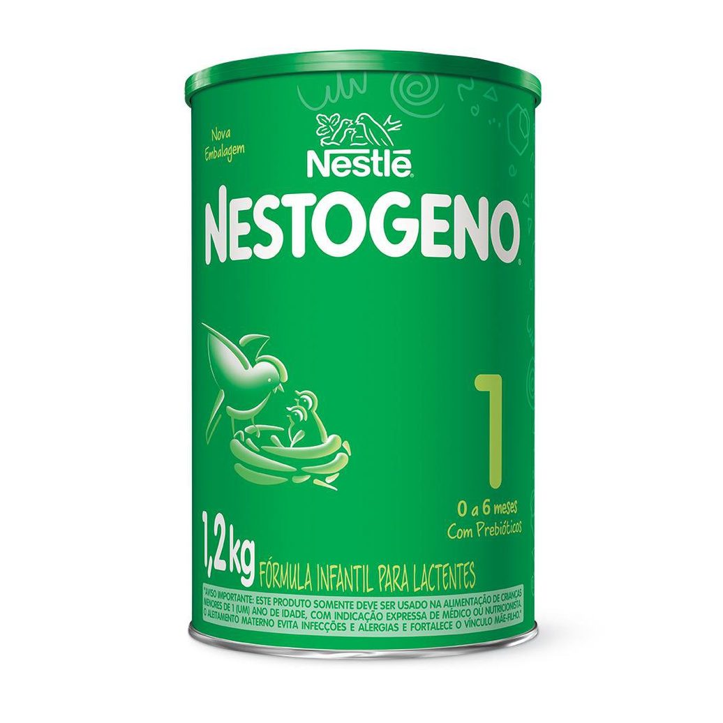 Fórmula Infantil Nestogeno 1 de 0 a 6 meses 1,2Kg