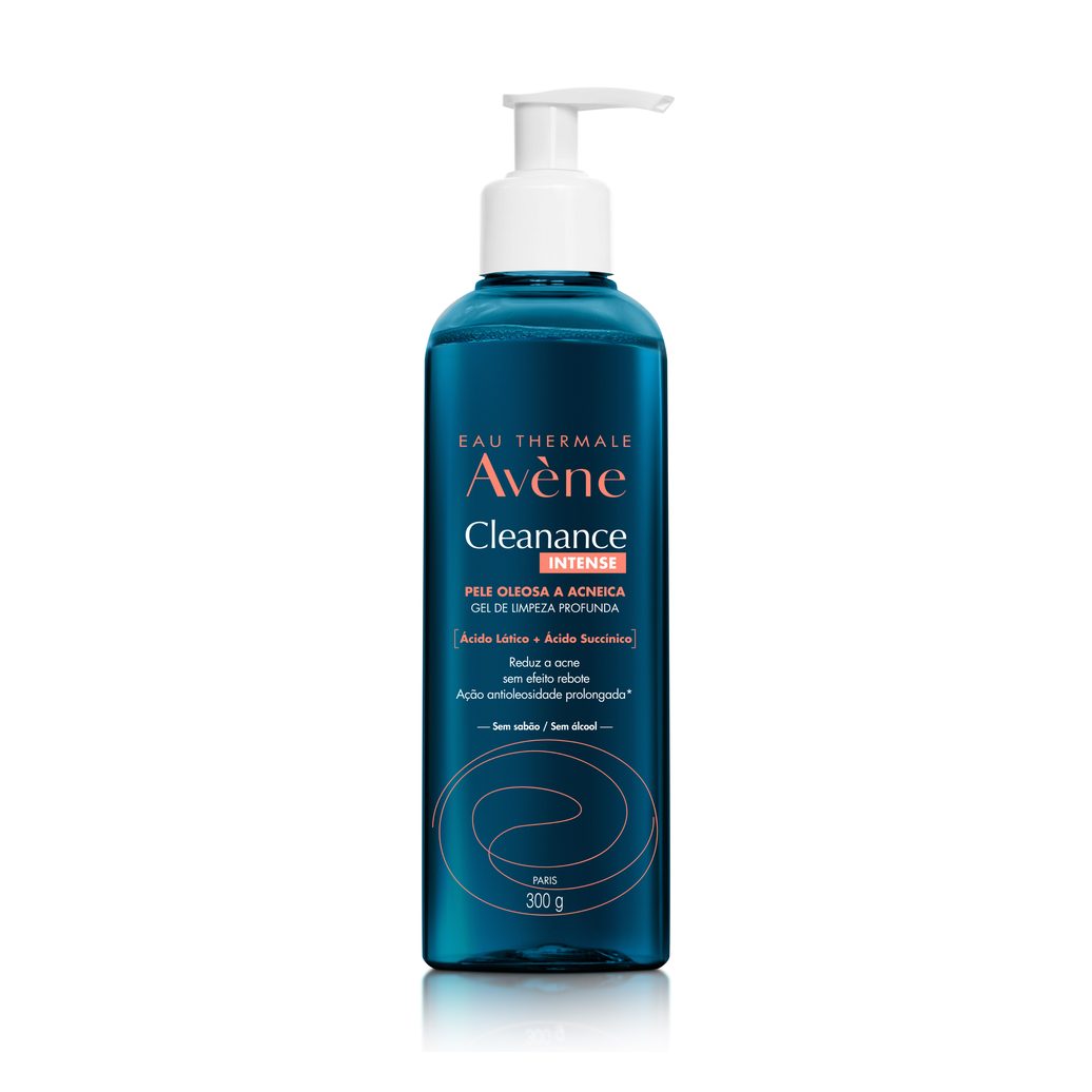 Gel de Limpeza Facial Avène Cleanance Intense Pele Oleosa e Acneica 300g
