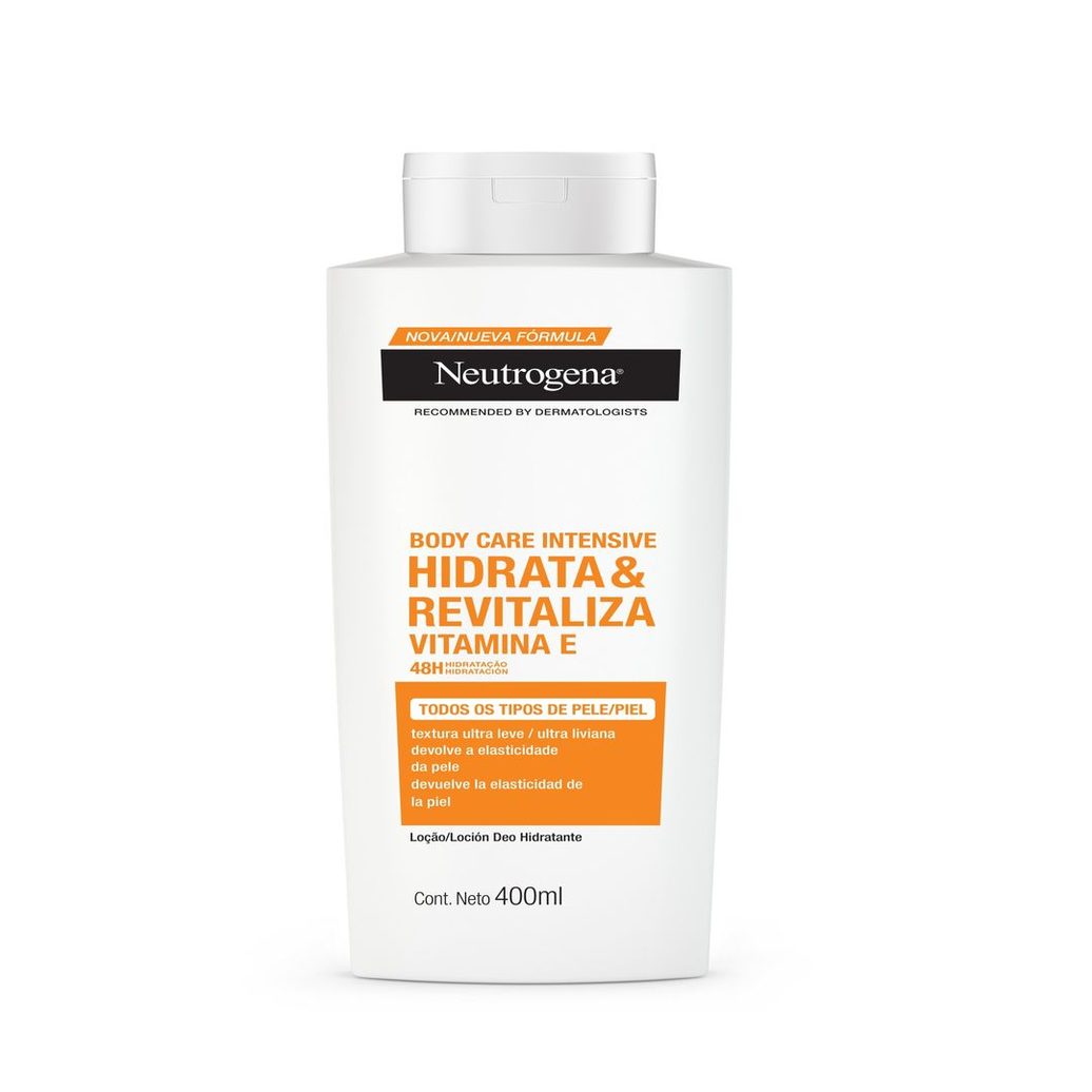 Loção Corporal Neutrogena Body Care Intensive Hidrata e Revitaliza 400ml