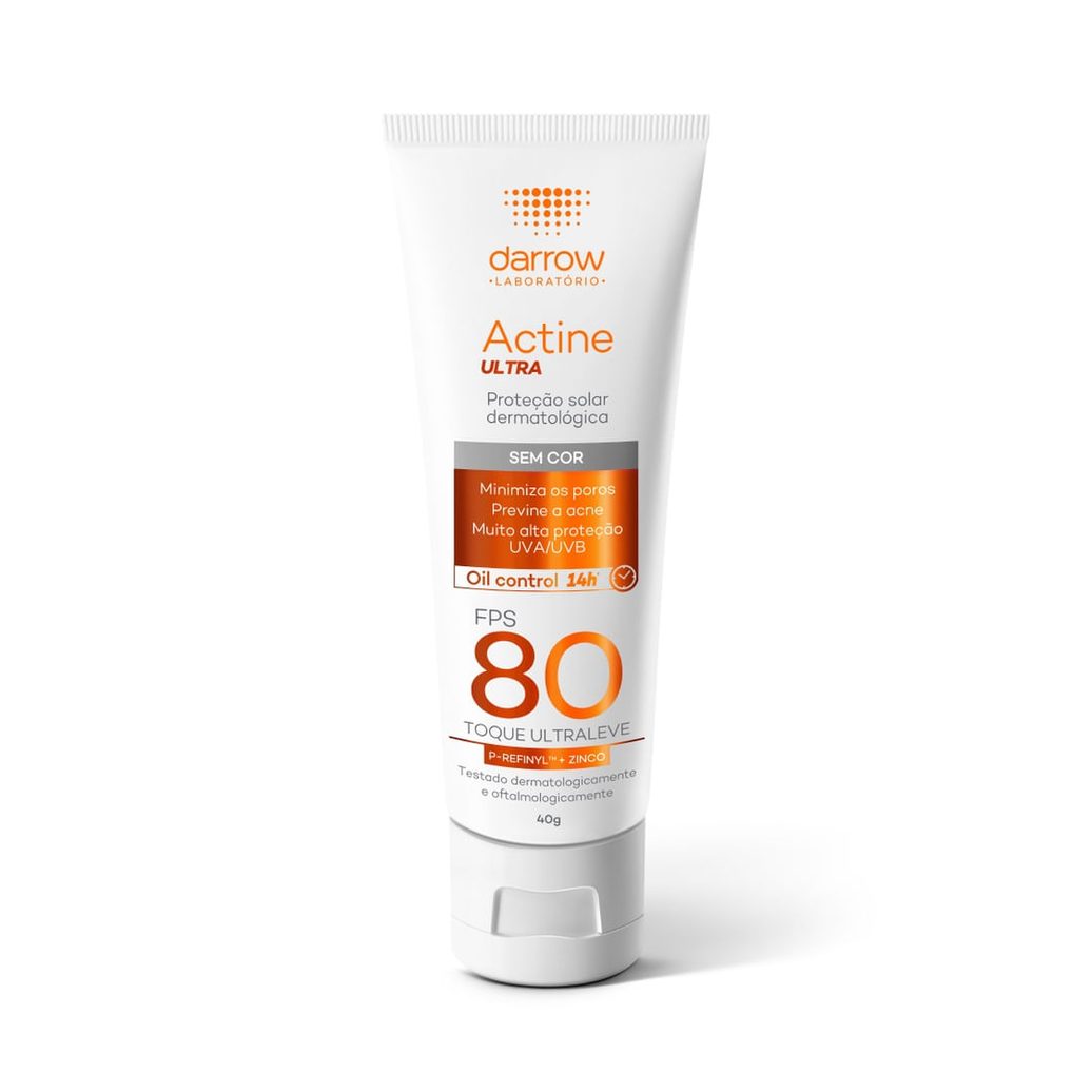 Protetor Solar Facial Actine Ultra Oil Control FPS80 40g