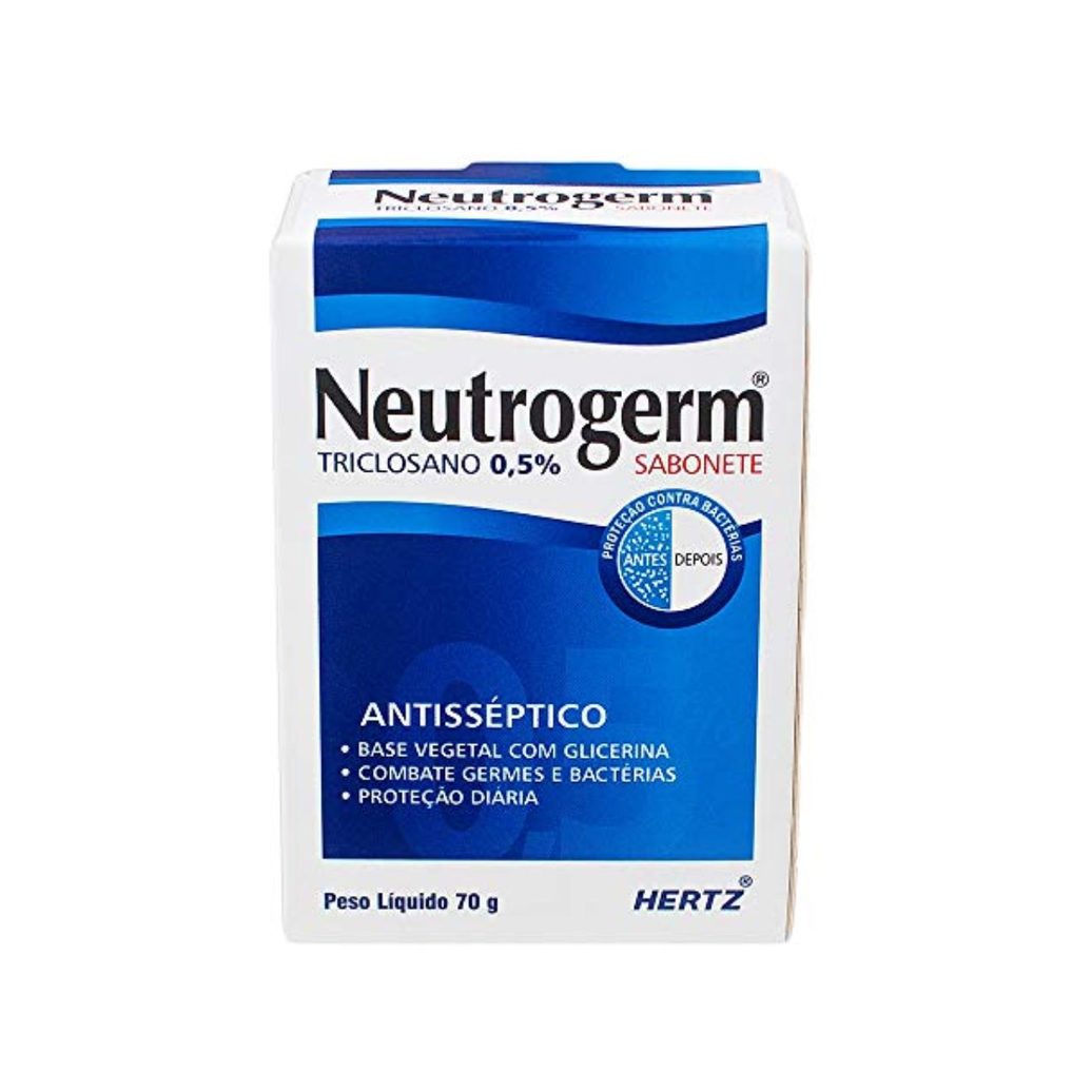 Sabonete em Barra Facial Neutrogerm Antisséptico 0,5% 70g
