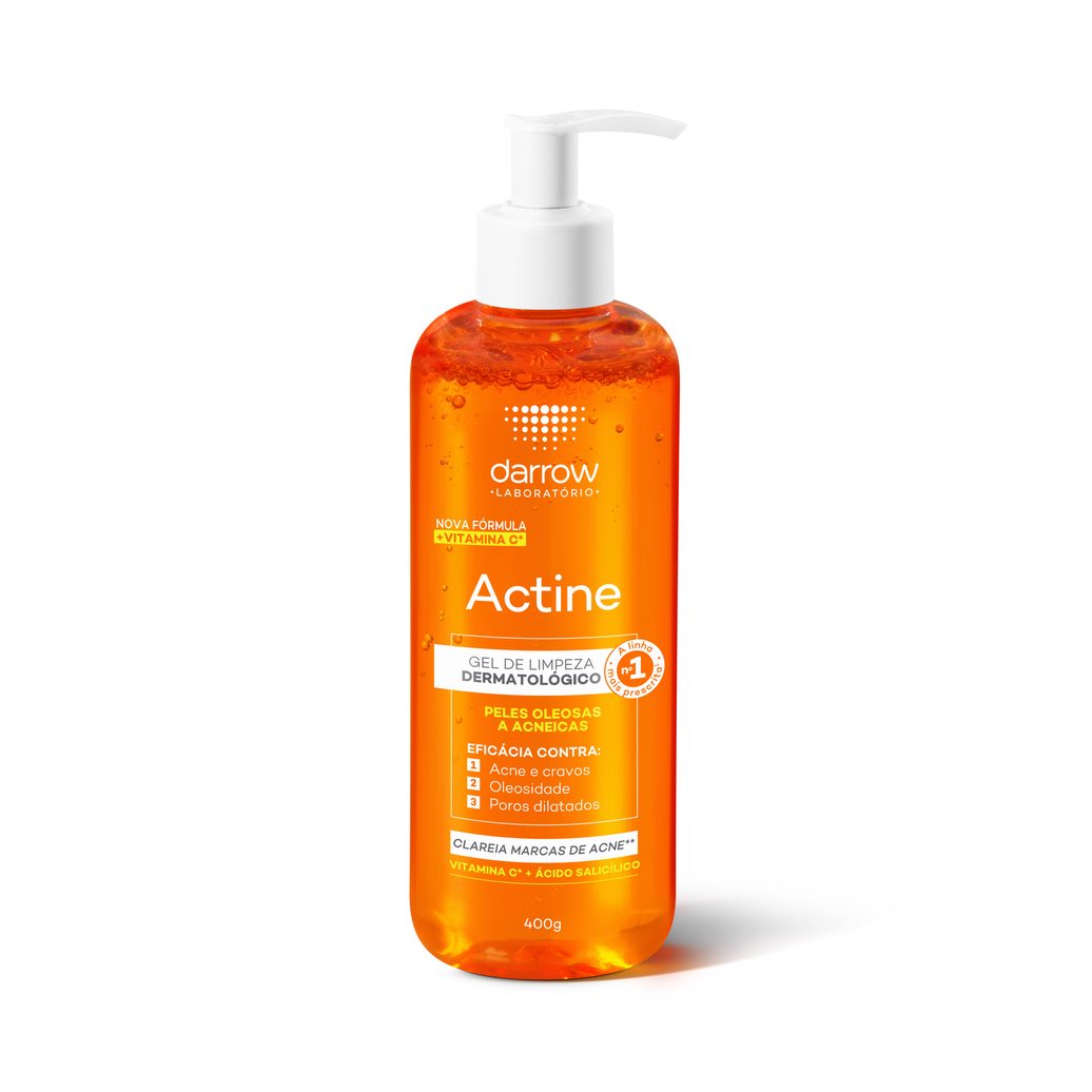 Gel de Limpeza Facial Darrow Actine Antioleosidade 400g