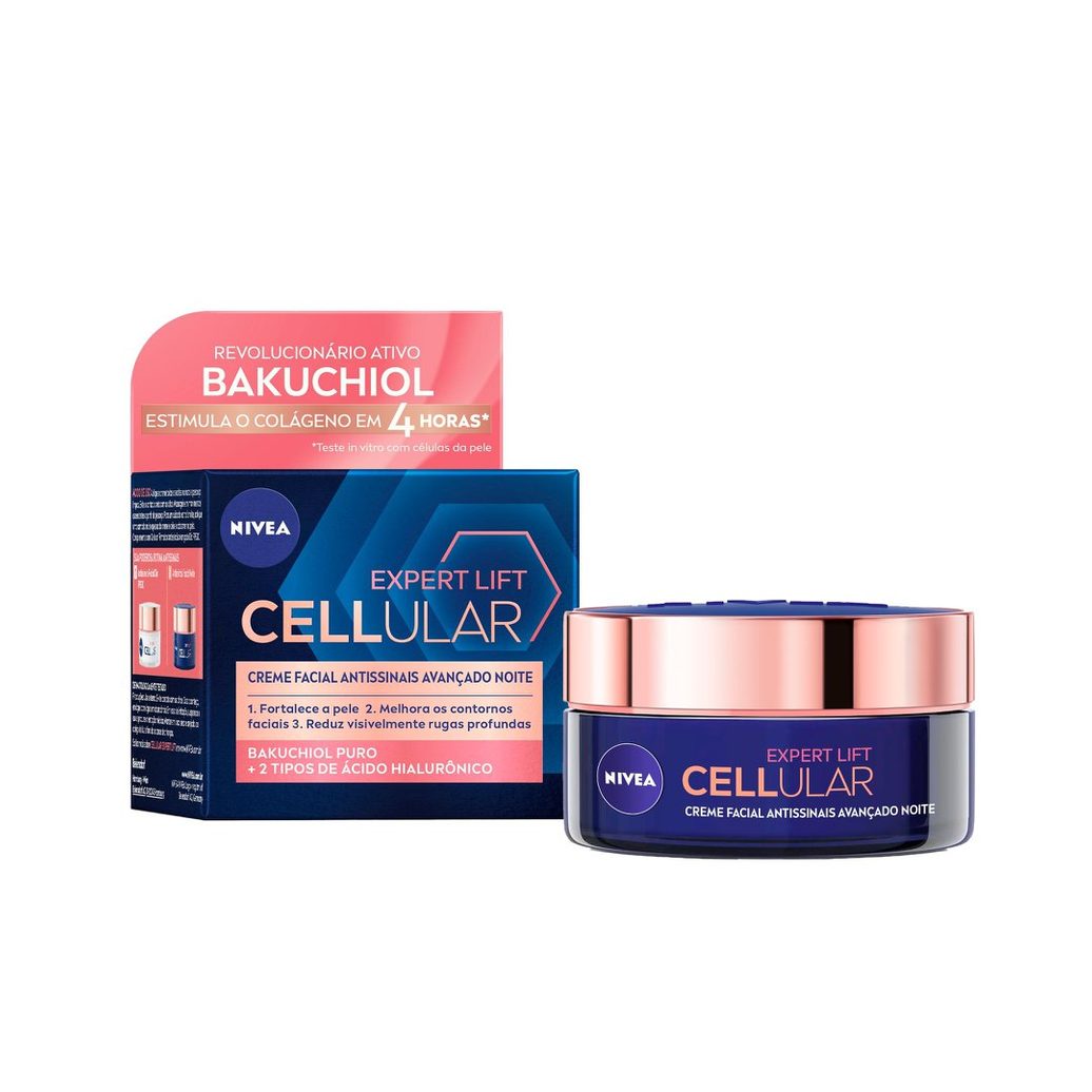 Creme Facial Nivea Cellular Expert Lift Avançado Antissinais Noite 50ml