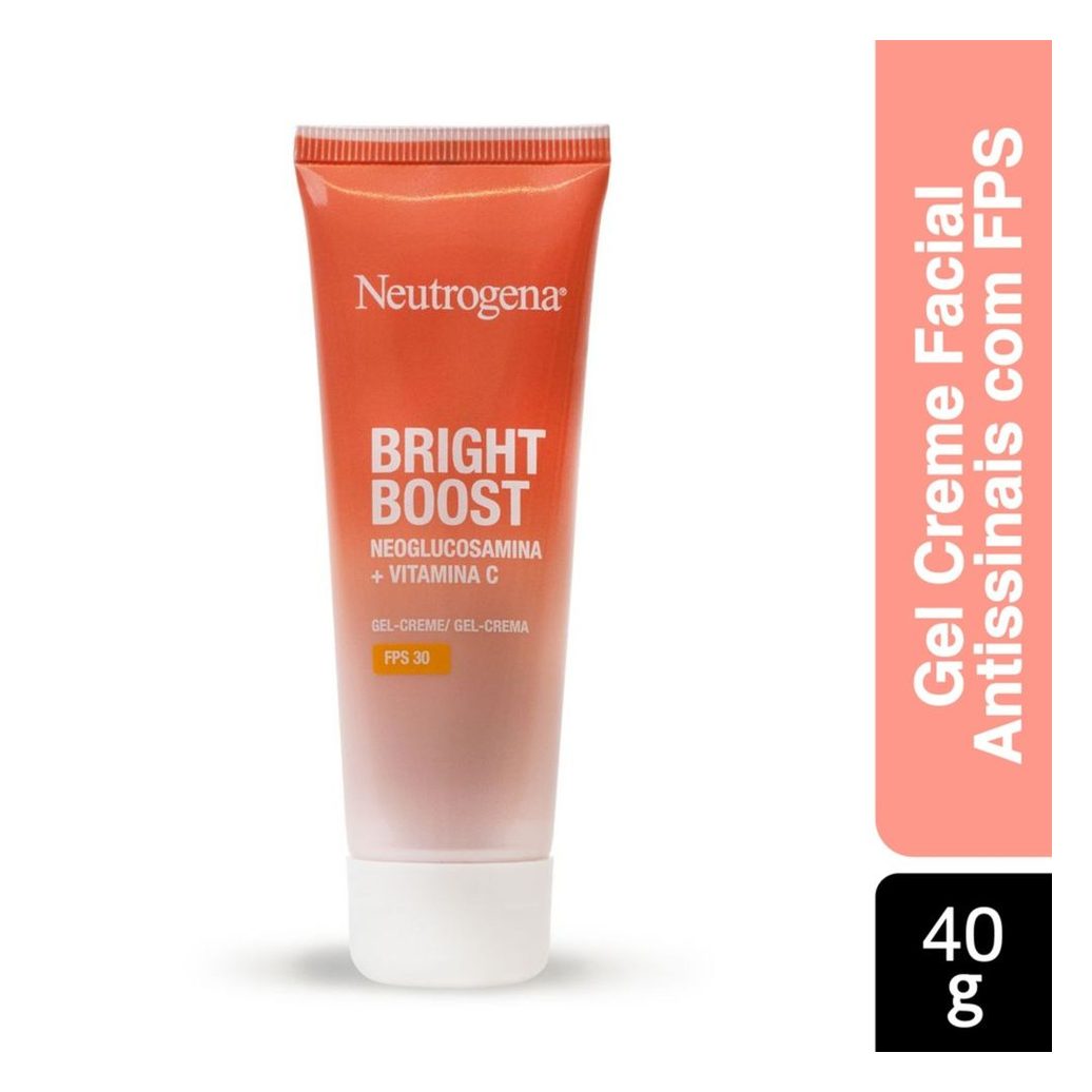 Gel Creme Facial Neutrogena Bright Boost Antissinais FPS 30 40g