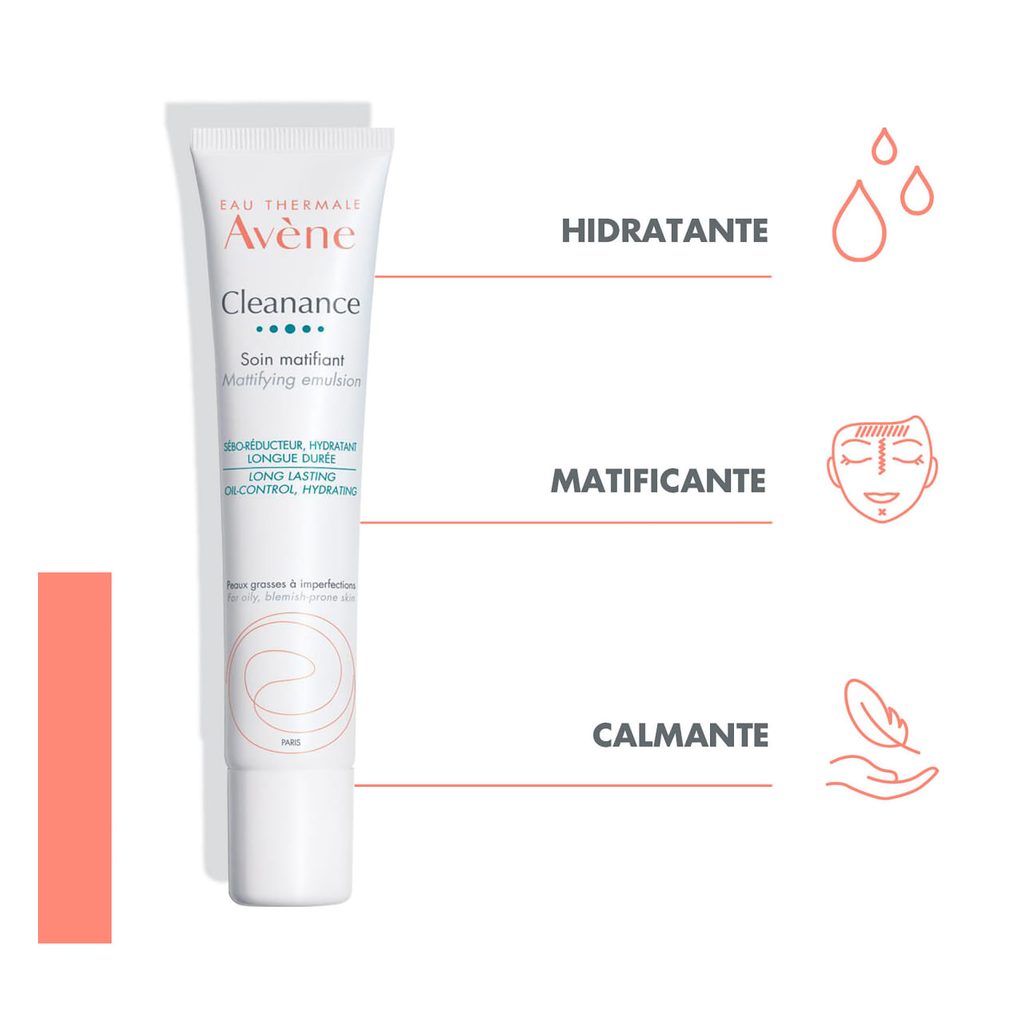 Hidratante Facial Avène Cleanance Matificante 40ml