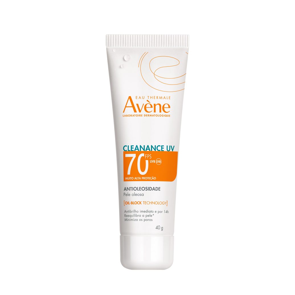 Protetor Solar Facial Avène Cleanance UV Antioleosidade FPS70 40g