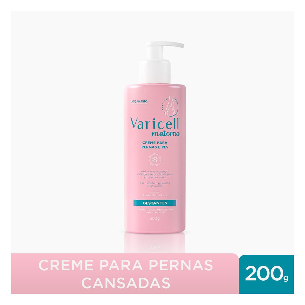 Creme Varicell Materna Hipoalergênico 200g
