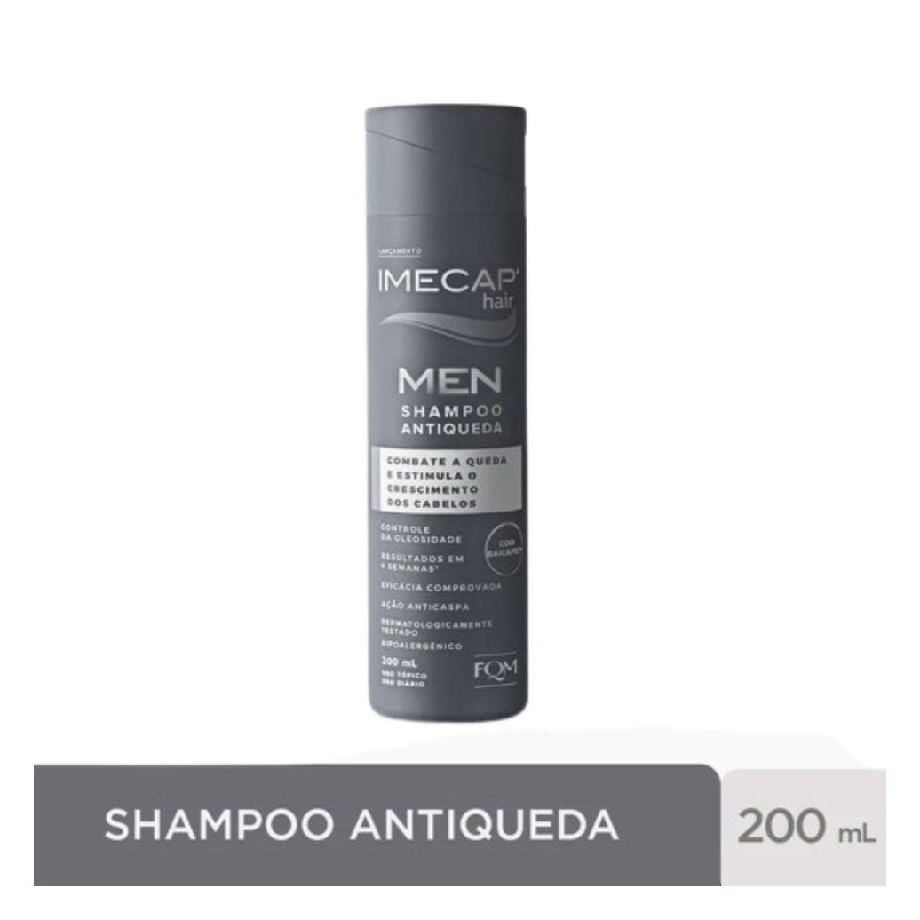 Shampoo Imecap Hair Men Antiqueda 200ml