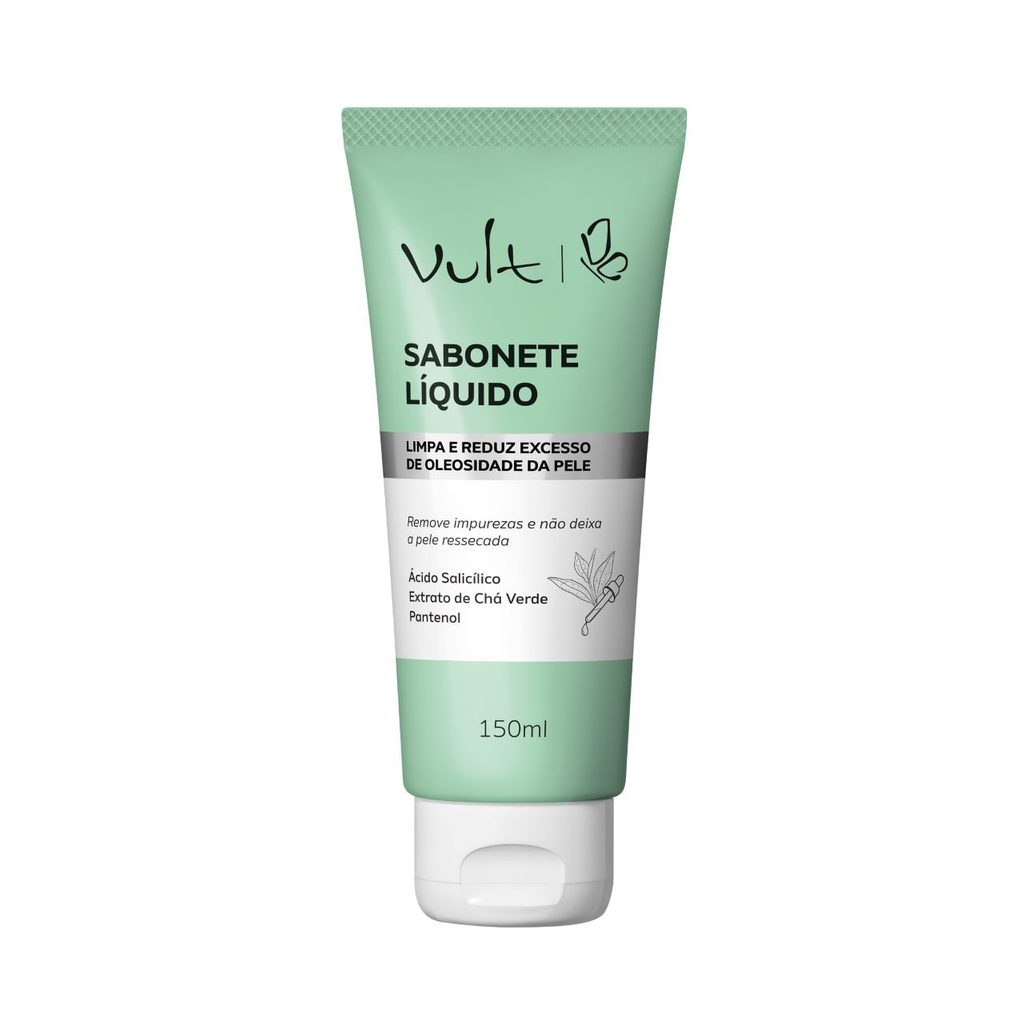 Gel de Limpeza Facial Vult Antioleosidade com Ácido Salicílico 150g
