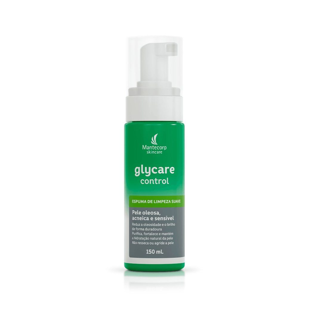 Espuma de Limpeza Facial Glycare Control Ácido Glicólico 150ml