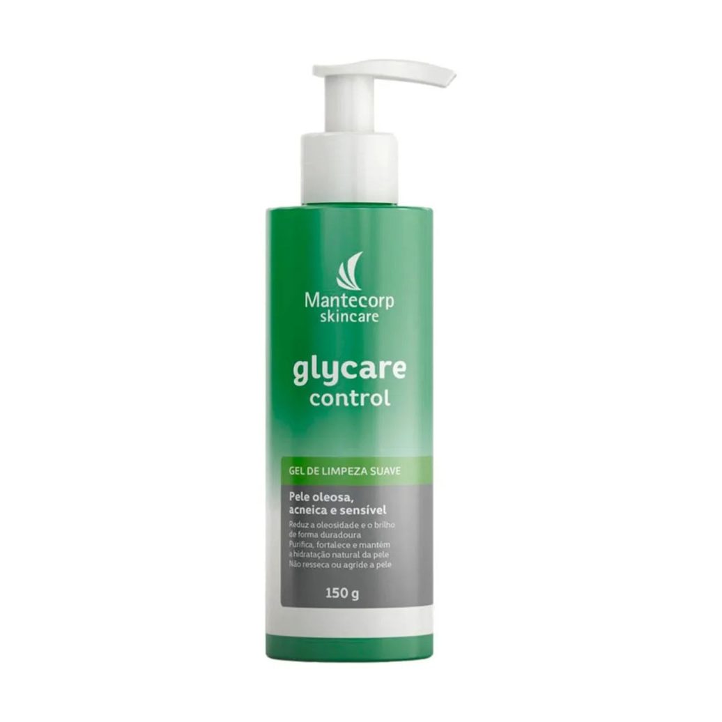 Gel de Limpeza Facial Mantecorp Skincare Glycare Control Suave 150ml