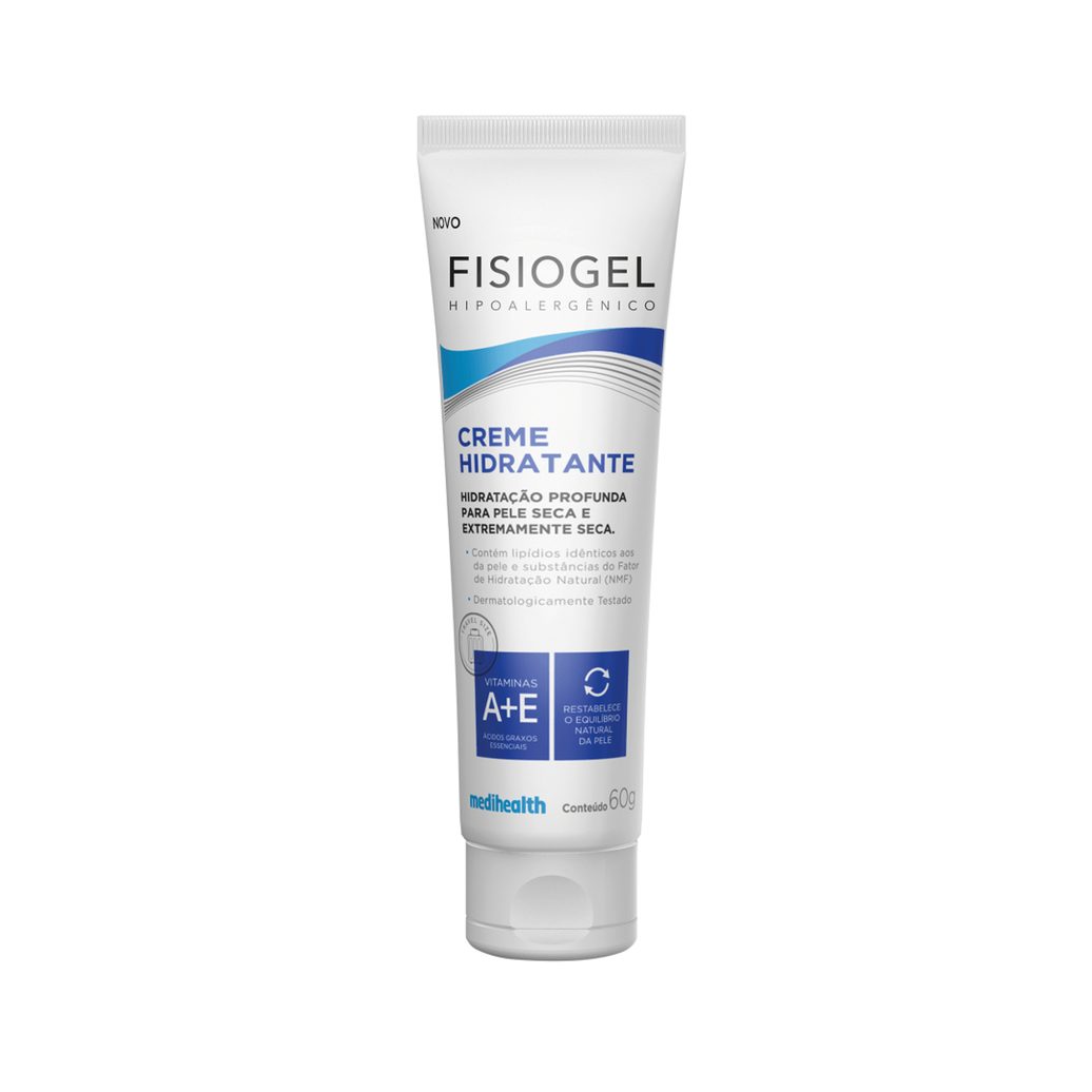 Creme Corporal Fisiogel Hidratante Peles Secas Travel Size 60g