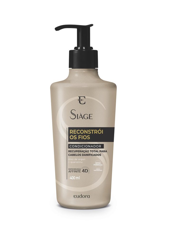 Condicionador Eudora Siàge Reconstrói os Fios 400ml