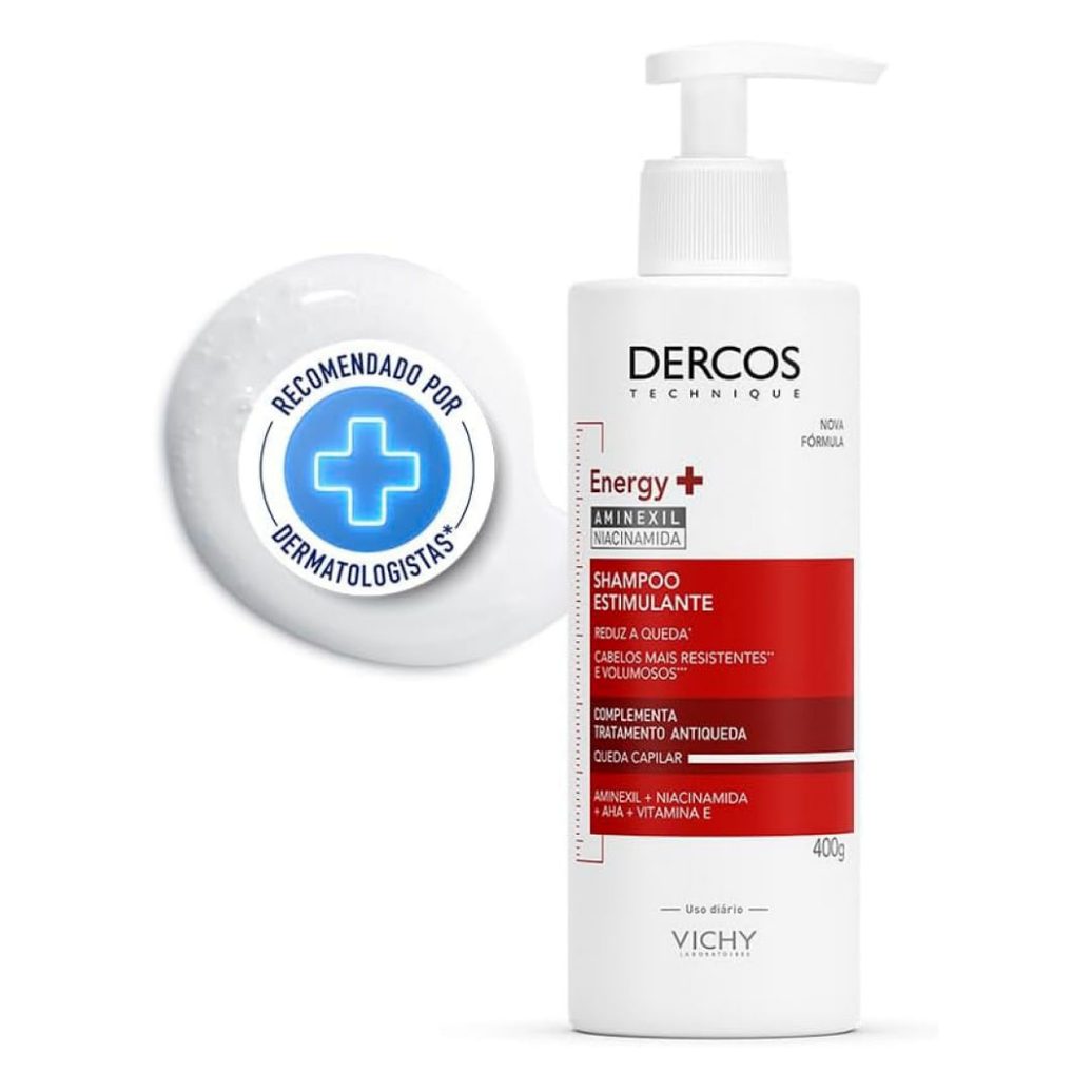Shampoo Vichy Dercos Energy+ Antiqueda 400ml