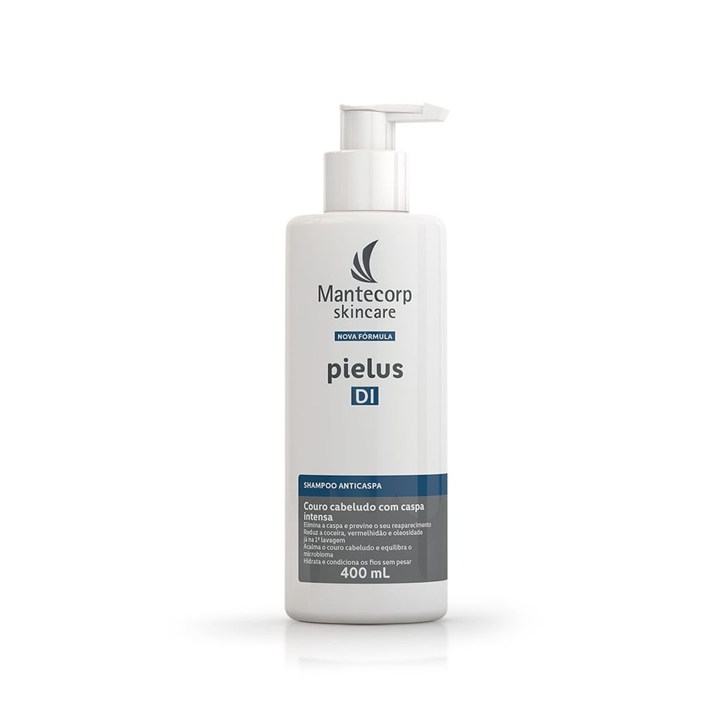 Shampoo Anticaspa Pielus DI Caspa Intensa e Couro Cabeludo Sensível 400ml