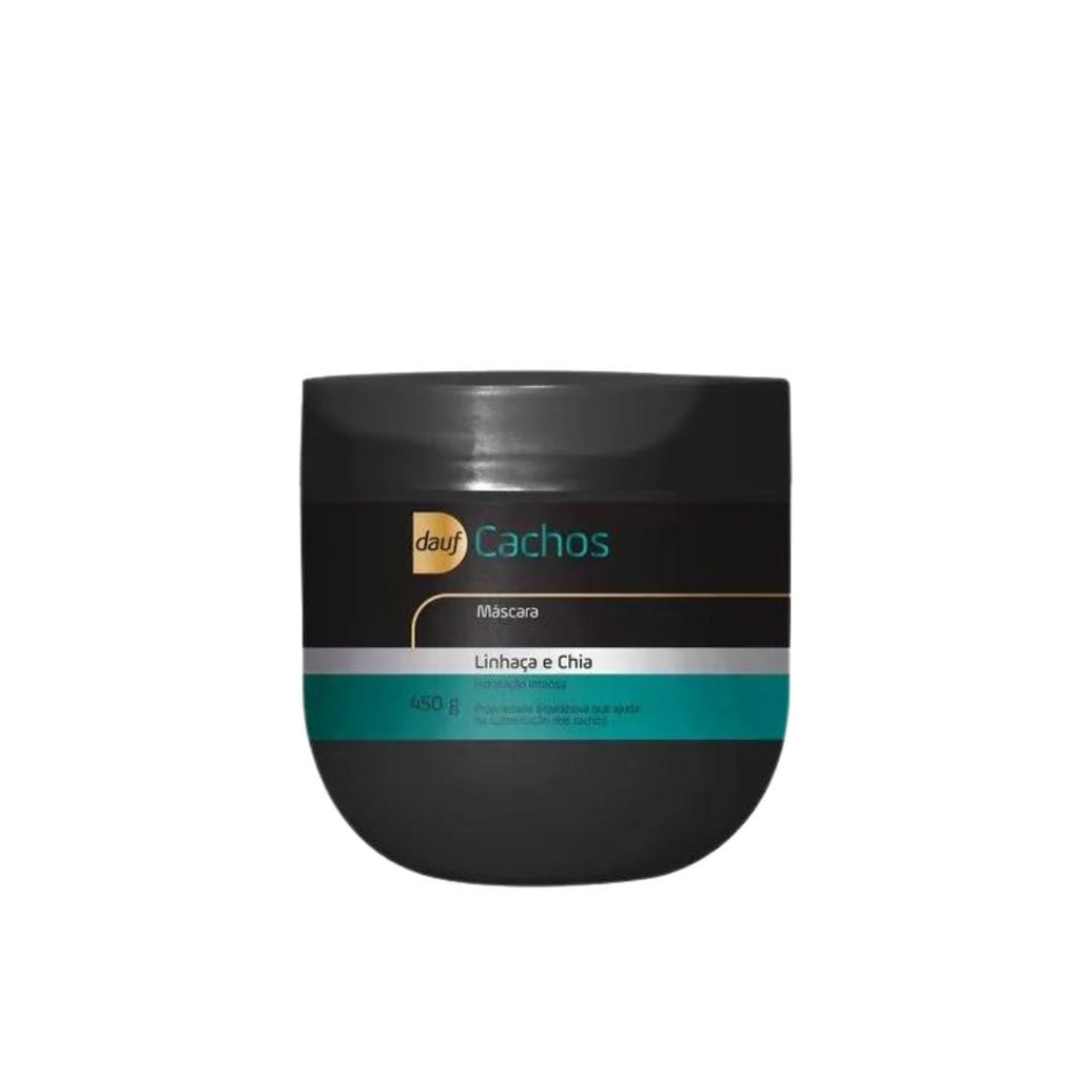 Máscara De tratamento Capilar Dauf cachos Linhaça E Chia 450g