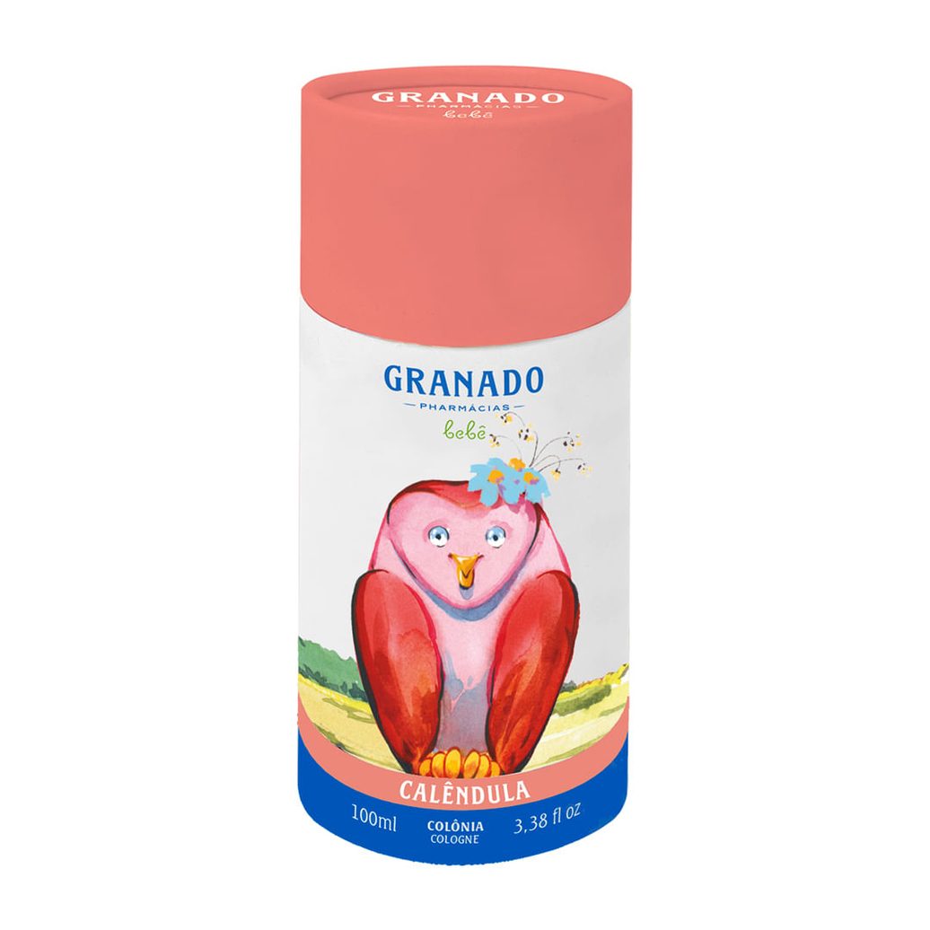 Colônia Infantil Granado Bebê Sem Álcool Recém-Nascido Calêndula 100ml