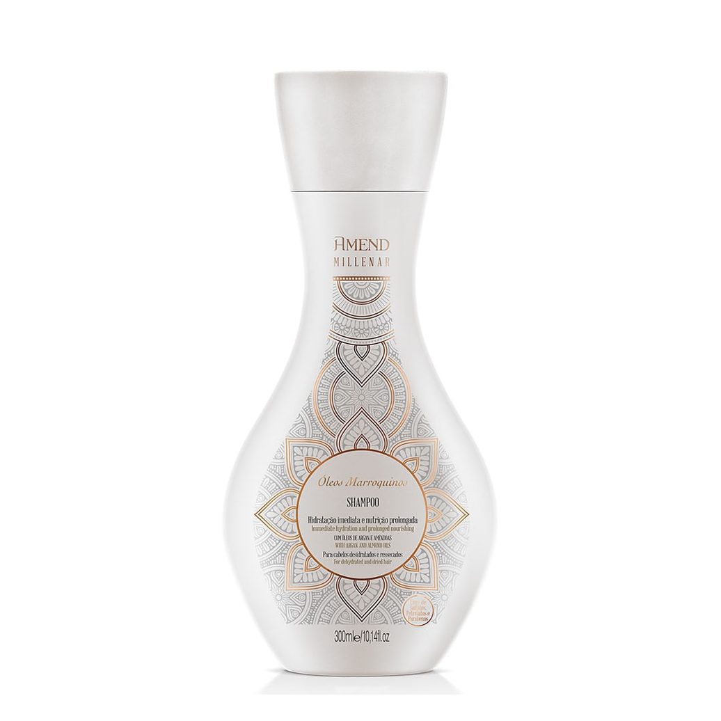 Shampoo Amend Millenar Óleos Marroquinos 300ml