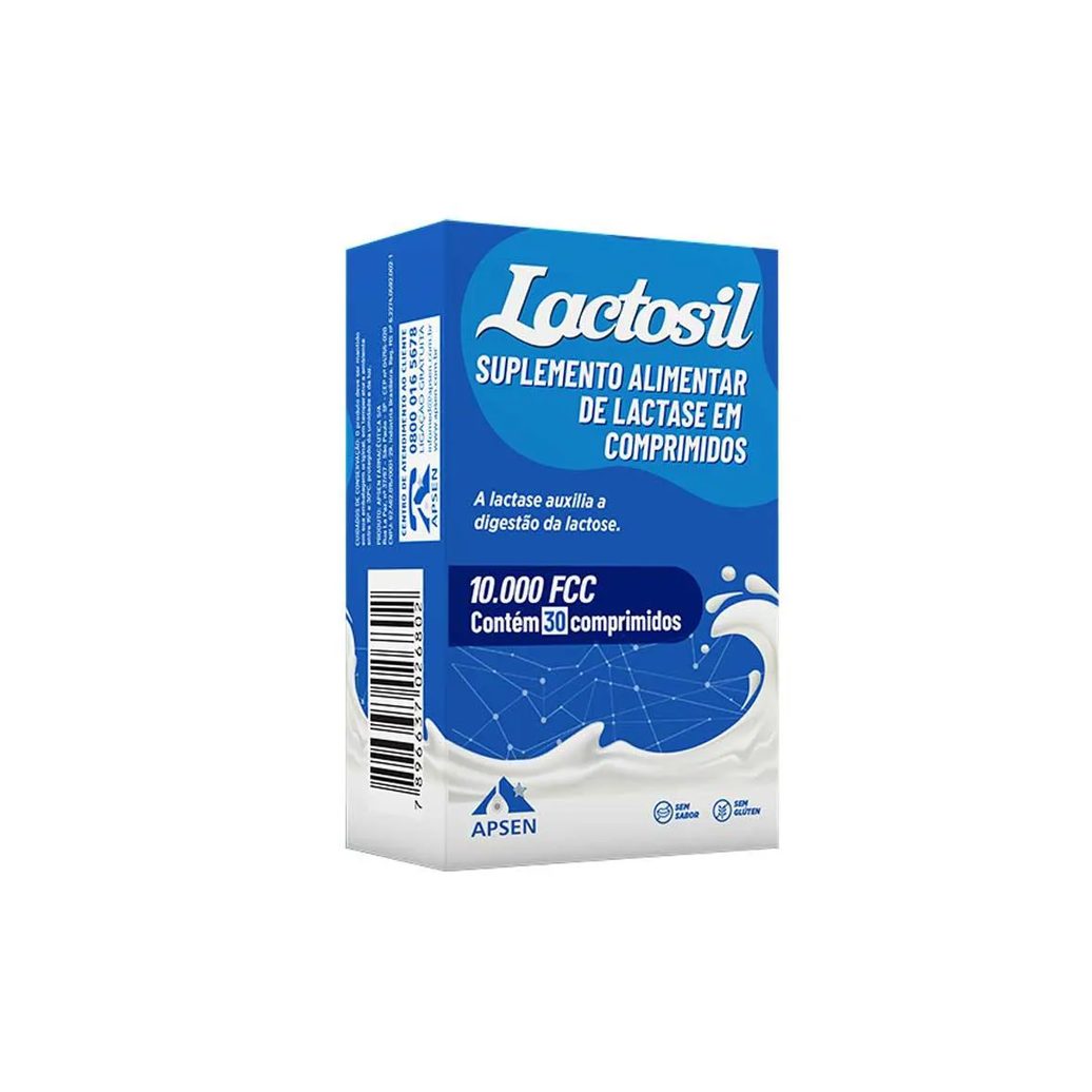 Lactosil 10.000 FCC Lactase 30 comprimidos