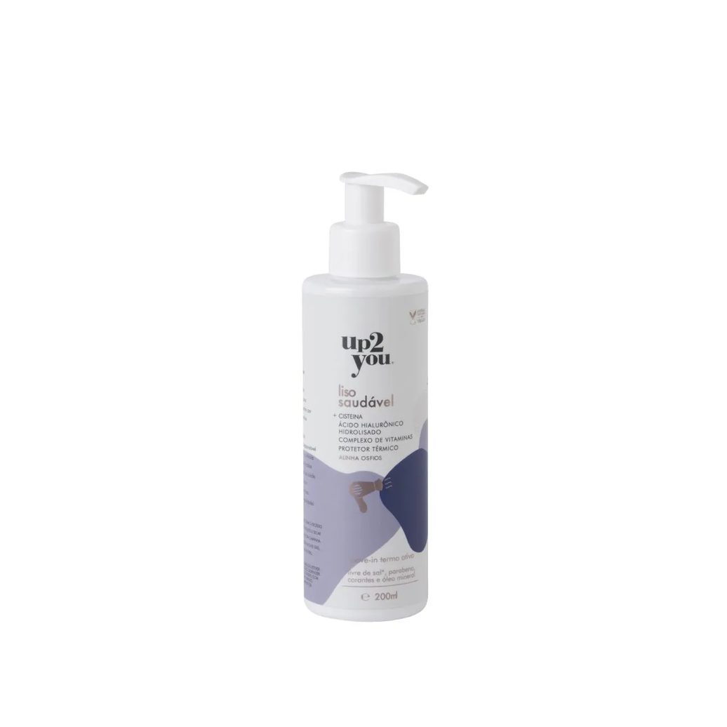 Leave-In Cabelo Liso Up2You Liso Saudável 200ml
