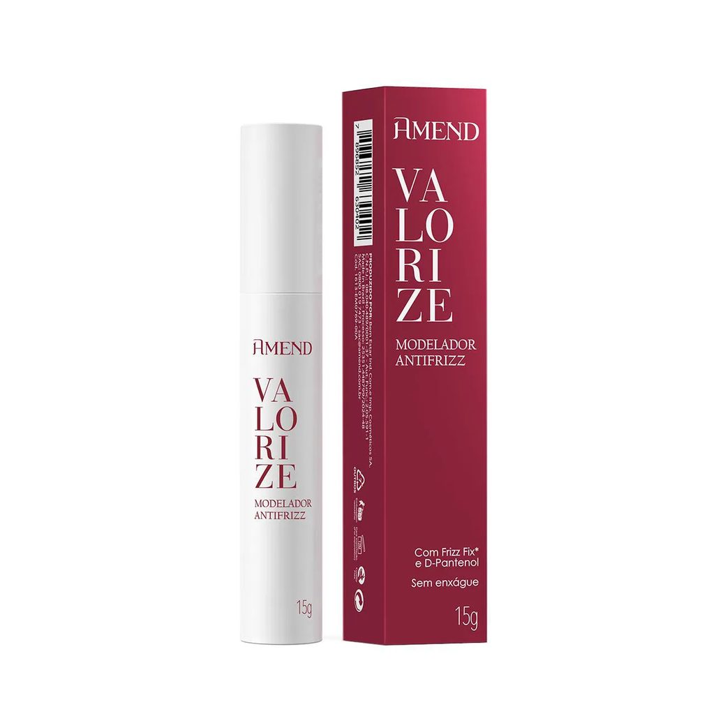 Modelador Antifrizz Amend Valorize 15g