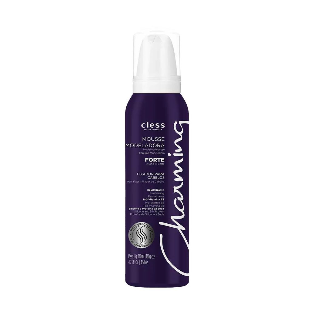 Mousse Modeladora Forte Charming com 140ml