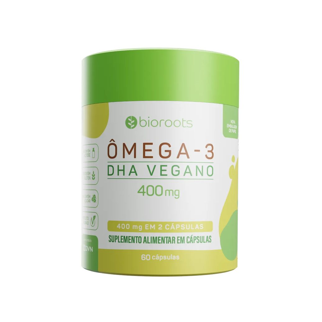 Ômega 3 200mg Bioroots 60 cápsulas