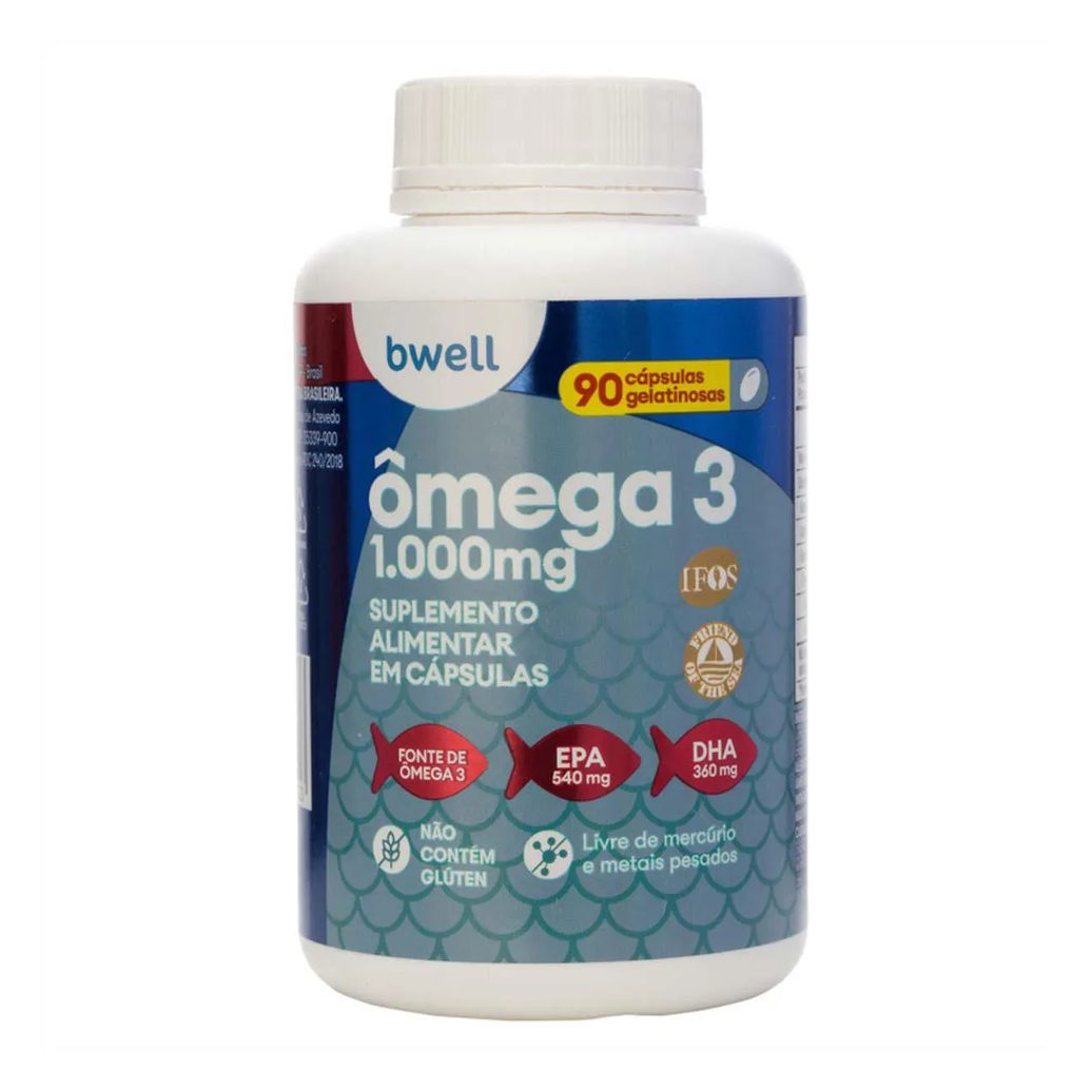 Ômega 3 bwell 90 Cápsulas