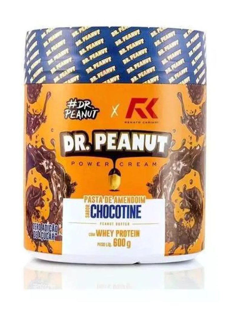 PASTA DE AMENDOIM DR PEANUT CHOCOTINE 600G