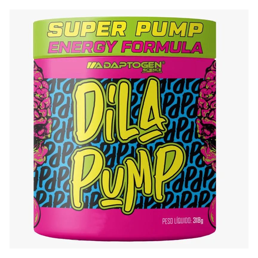 Pré-treino Adaptogen Science Dila Pump Limonada 318g