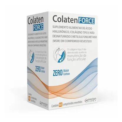 Suplemento Alimentar Colaten Force 60 comprimidos