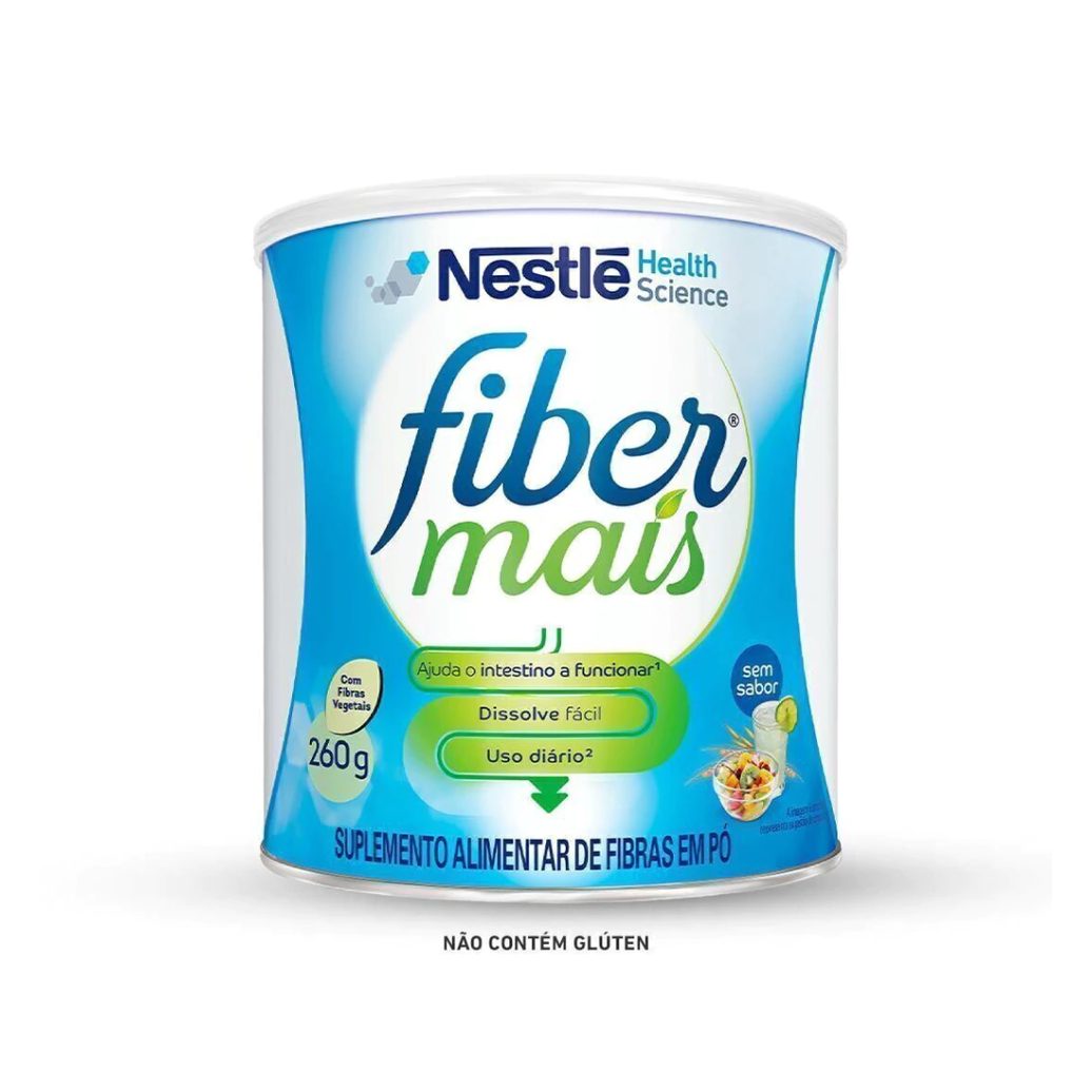 Suplemento Alimentar De Fibras Fibermais Sem Sabor 260G