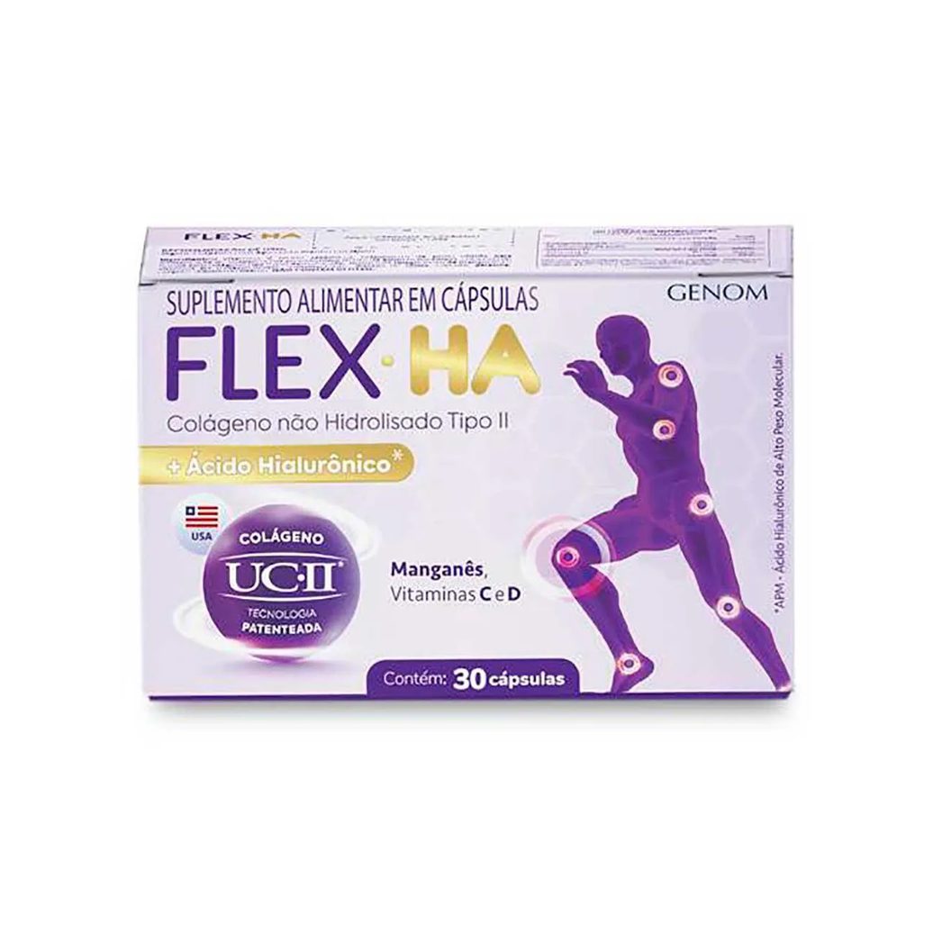 Suplemento Alimentar Flex-HA com 30 Cápsulas