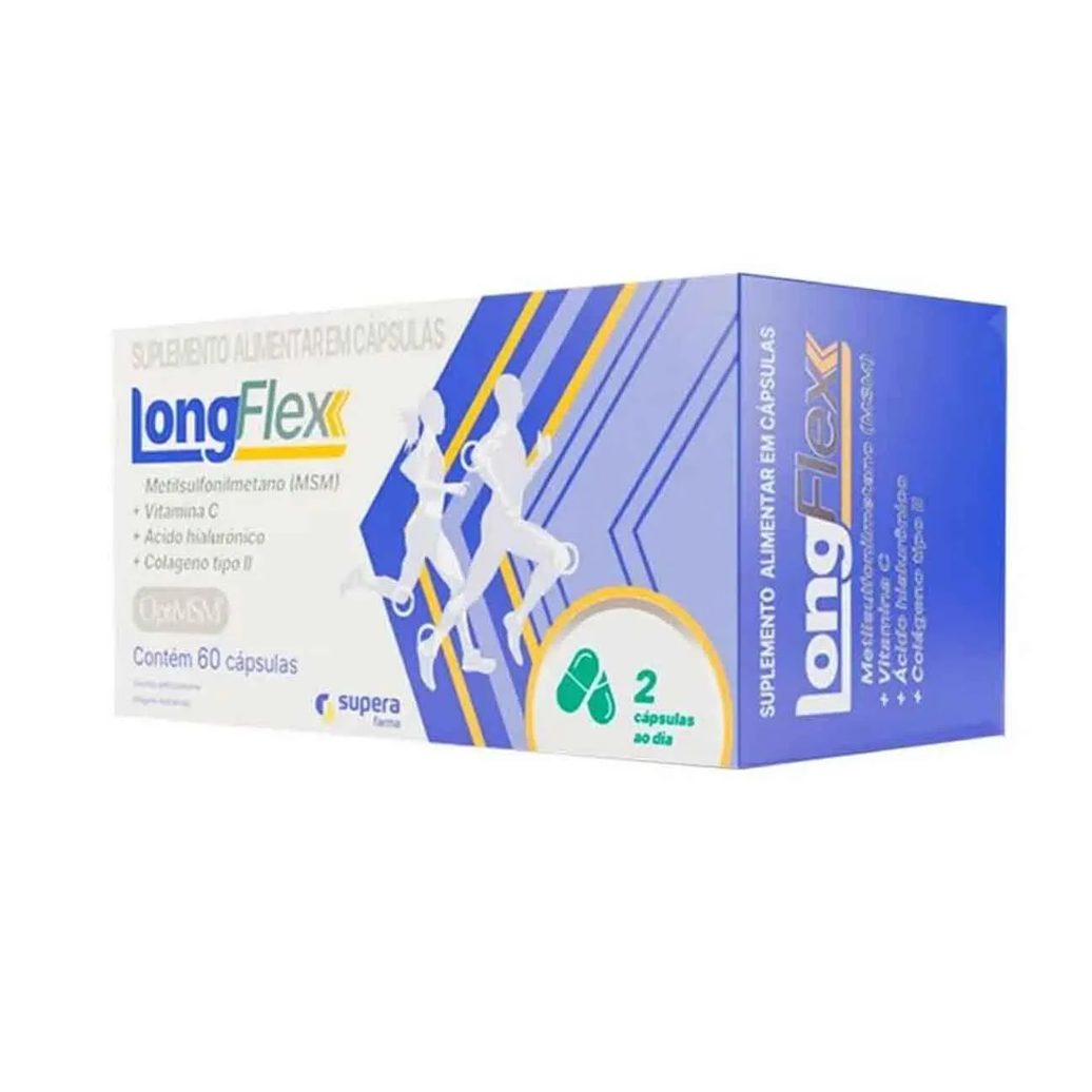 Suplemento Alimentar LongFlex 60 cápsulas