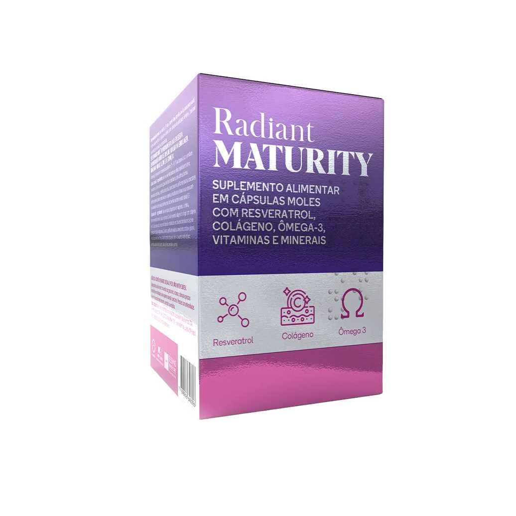 Suplemento Alimentar Radiant Maturity 60 Cápsulas
