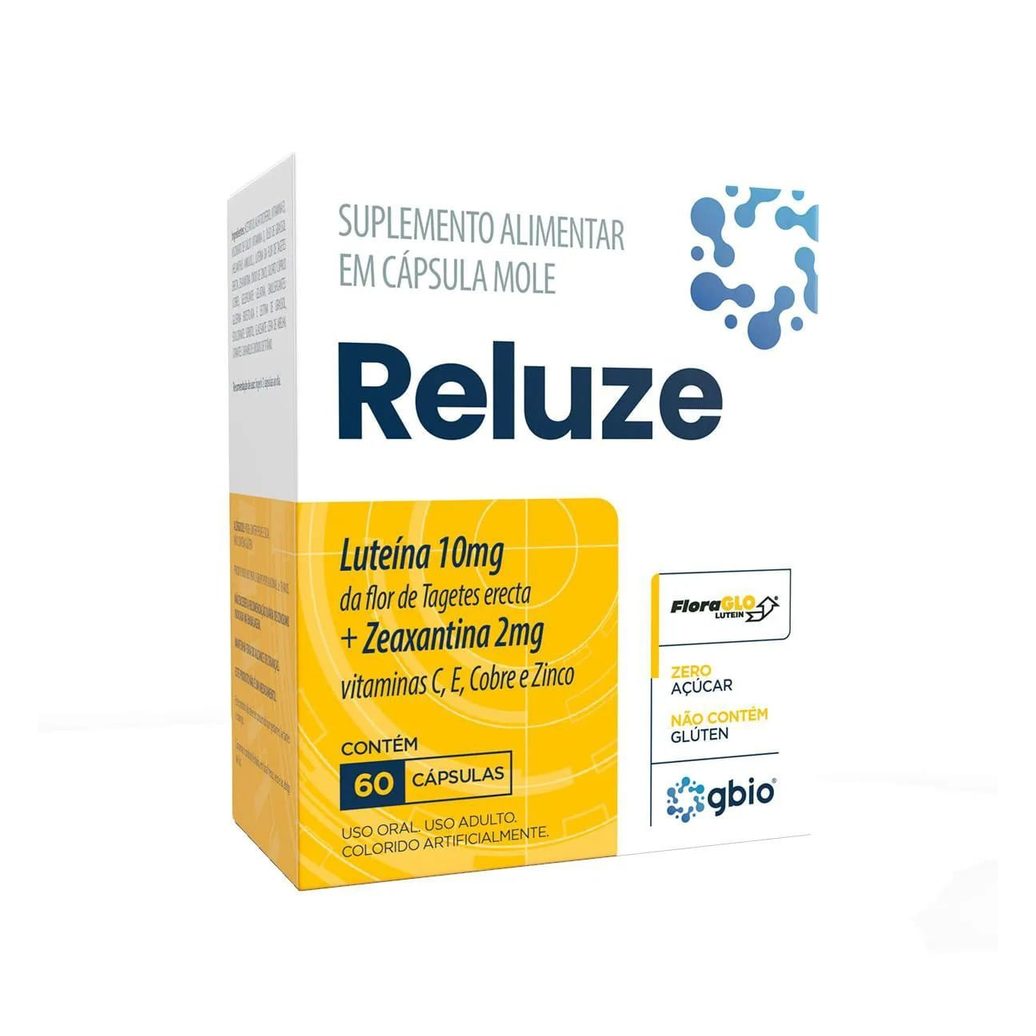 Suplemento alimentar Reluze 60 cápsulas moles