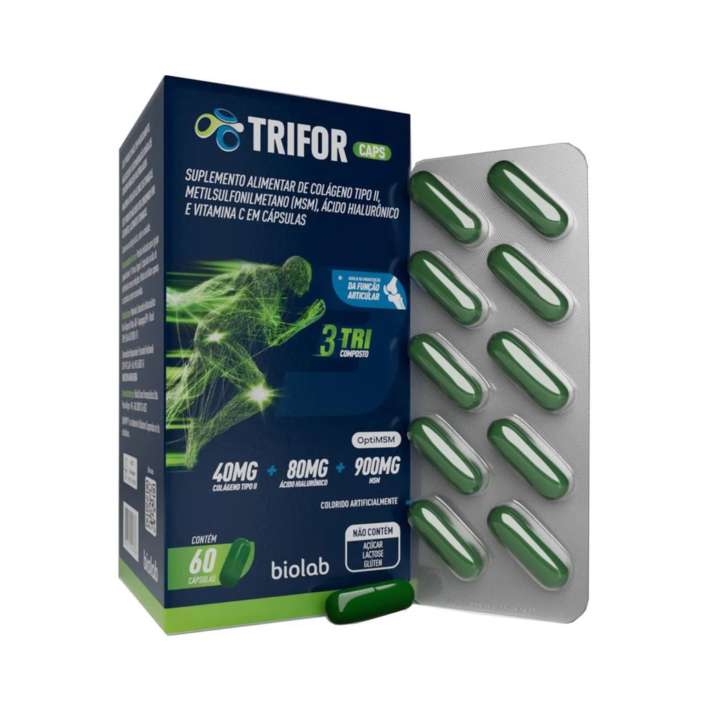 Suplemento Alimentar Trifor Caps 60 Cápsulas