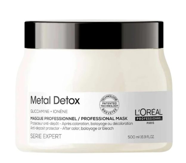 Máscara Capilar L’oréal Professionnel Metal Detox 500ml