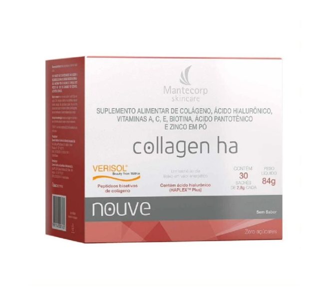 Nouve Collagen HA Mantecorp 30 sachês