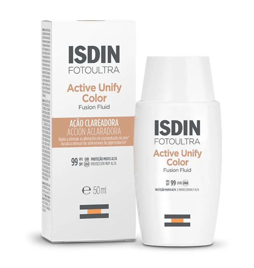 Isdin clareador FotoUltra Active Unify Fusion Fluid Color FPS99 50ml