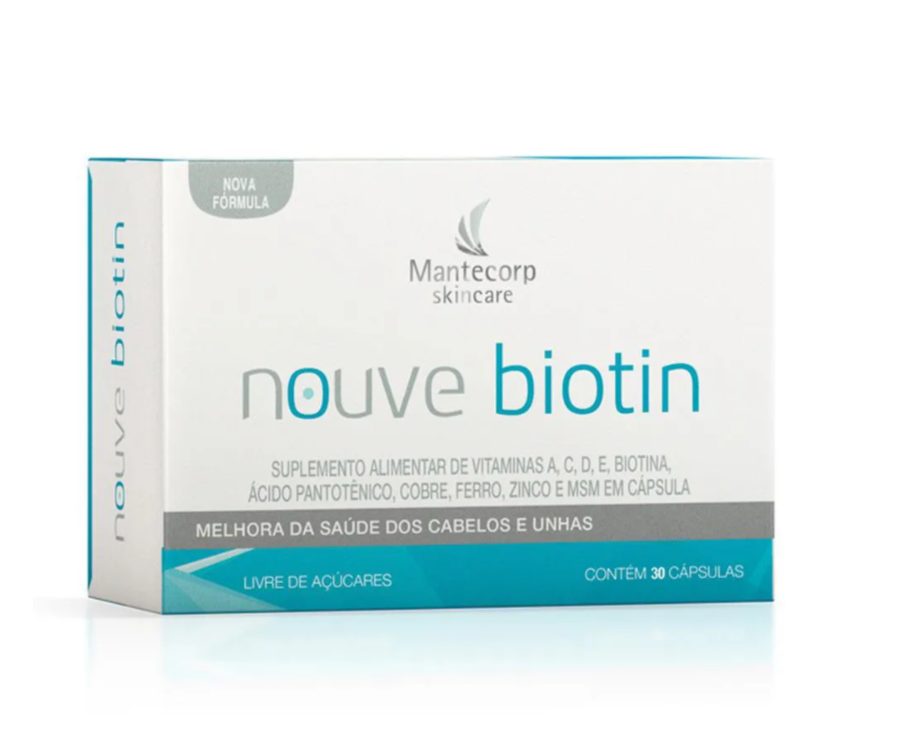 Nouve Biotin Mantecorp 30 Cápsulas