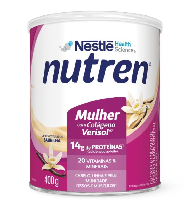Nutren Beauty sabor baunilha 400g