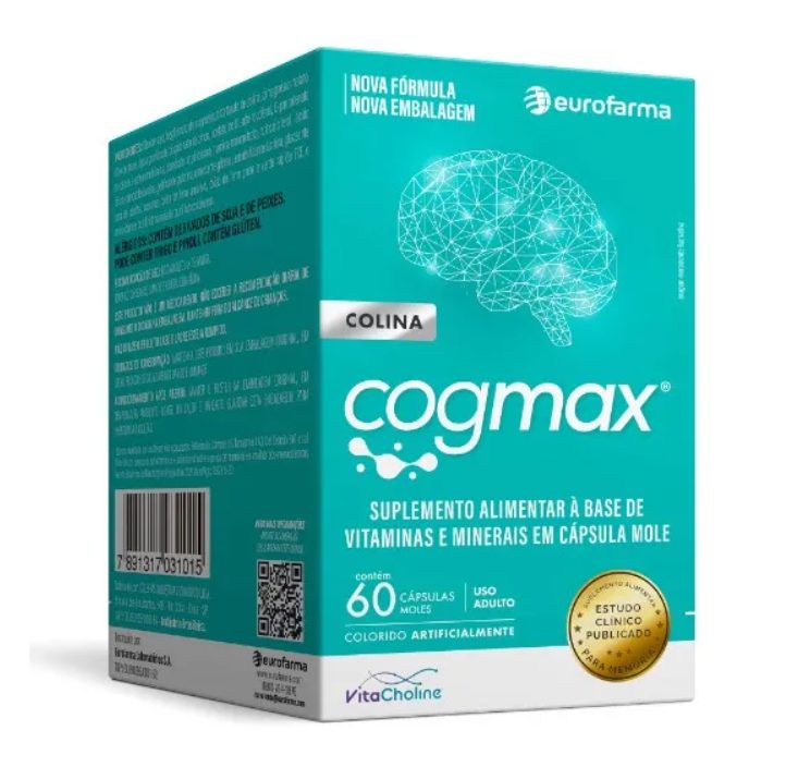 Polivitamínico Cogmax 60 cápsulas