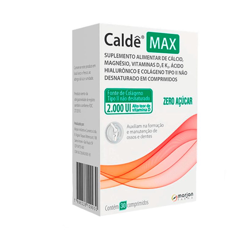 Suplemento Alimentar Caldê Max 30 comprimidos