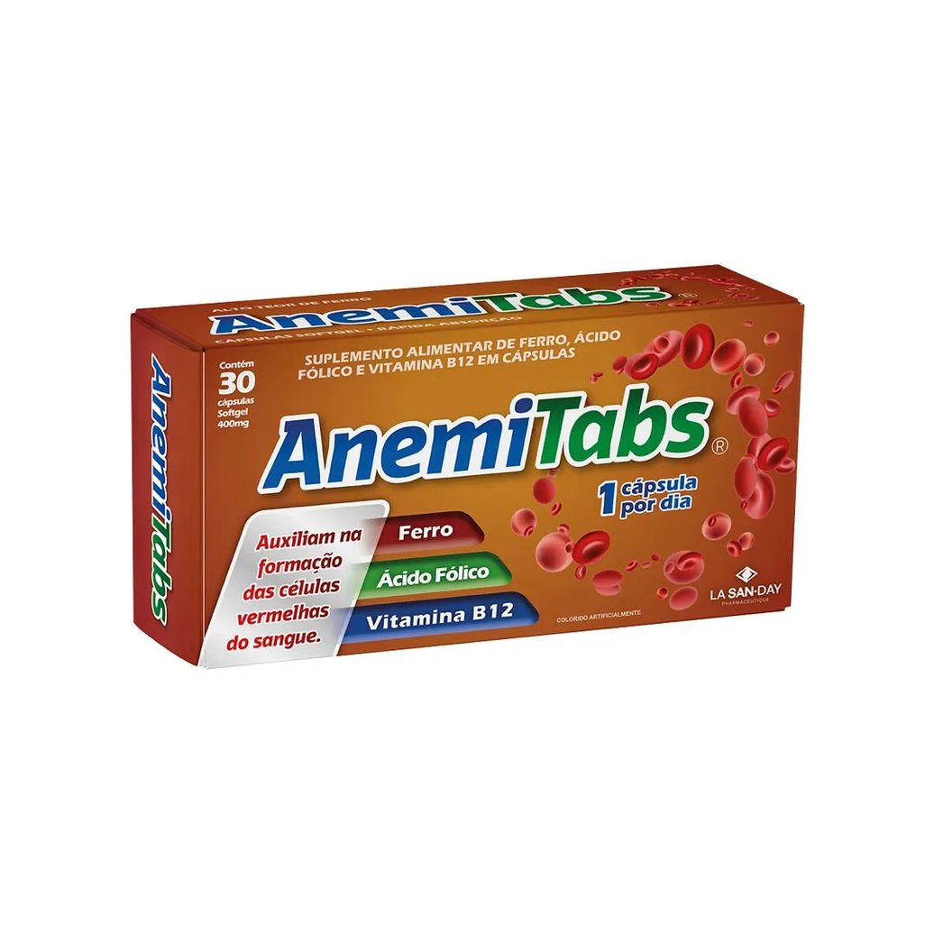 Anemitabs Com 30 Capsulas