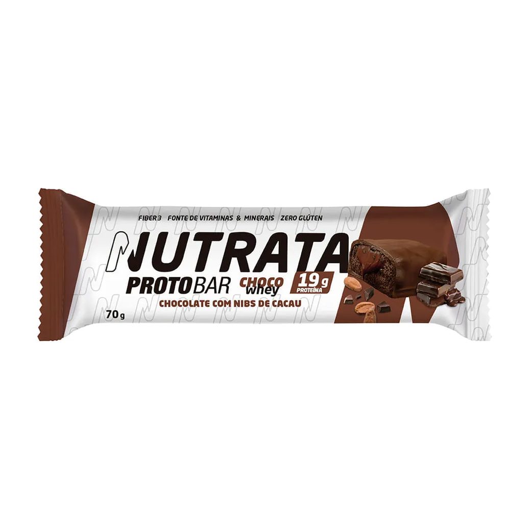 Barra De Proteína Nutrata Protobar Choco Whey 70g