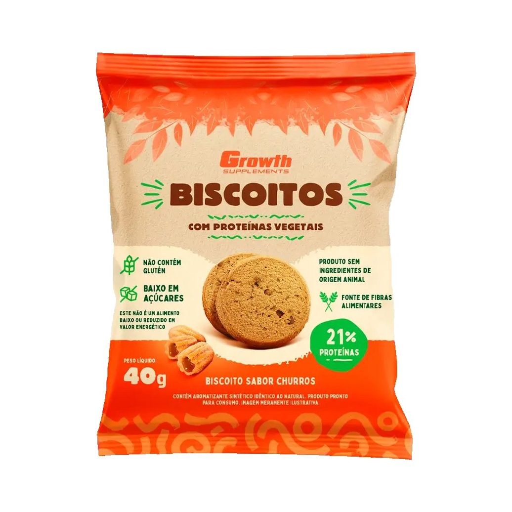 Biscoitos Com Proteínas Vegetais