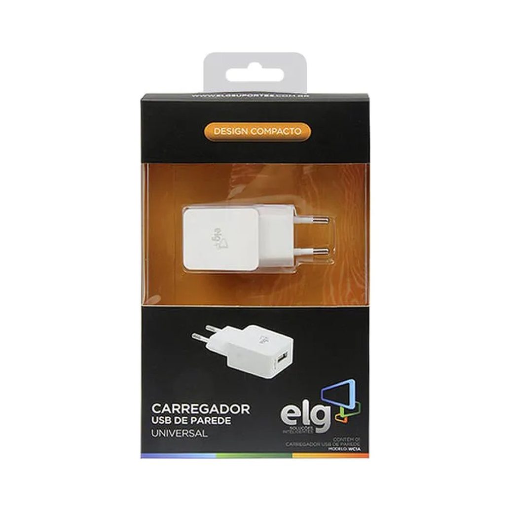 Carregador De Parede Wc1a Carregamento Usb