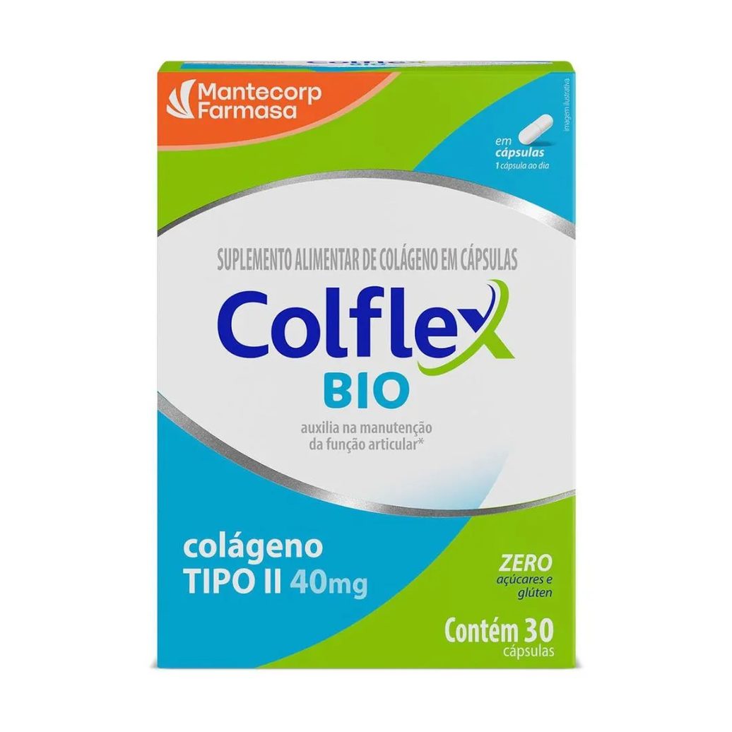 Colágeno Colflex Bio Tipo Ii 30 Cápsulas